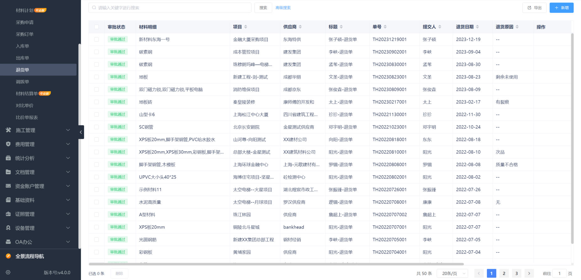 工程項(xiàng)目管理系統(tǒng)