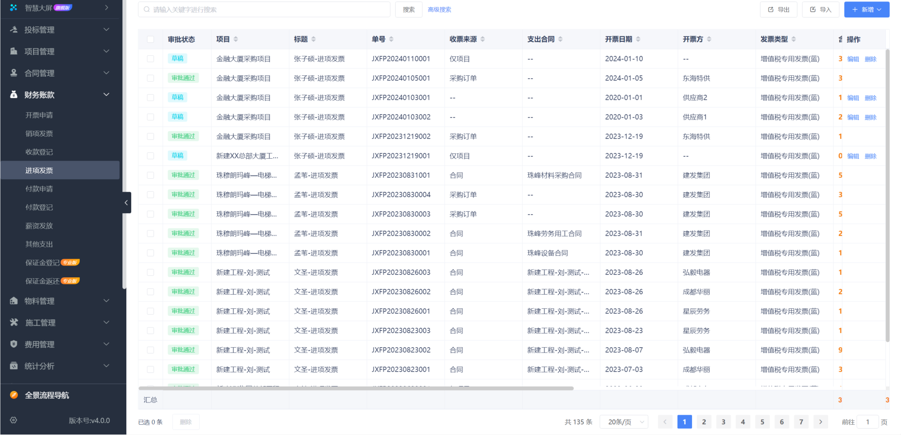 質(zhì)量工程項目管理系統(tǒng)