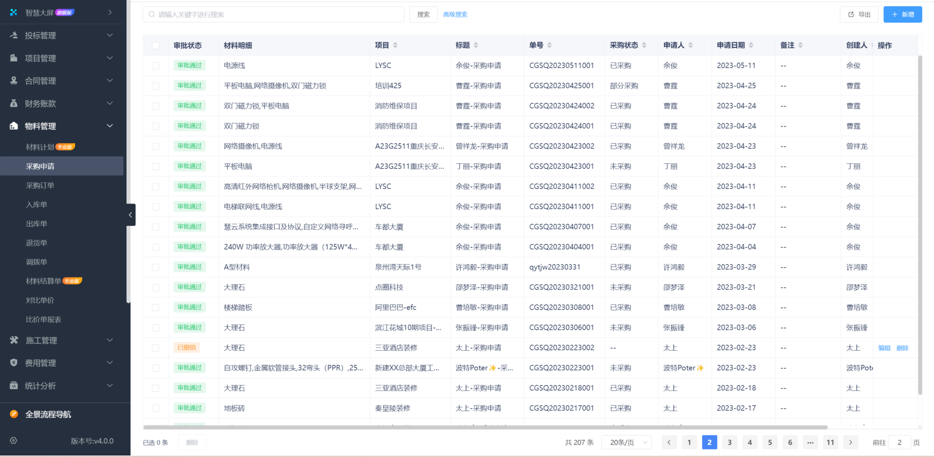 裝飾工程項(xiàng)目現(xiàn)場(chǎng)管理軟件