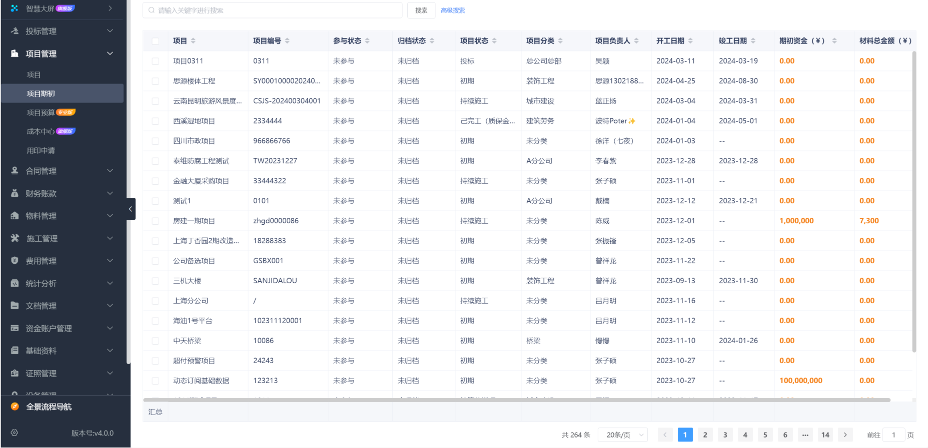 工程物料管理系統(tǒng)平臺(tái)軟件